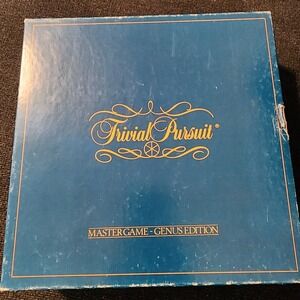 Vintage 1981 Original Trivial Pursuit Master‎ Game Genus Edition - Complete